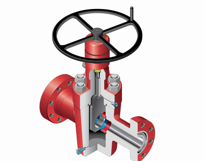 WOM magnum mud gate valve